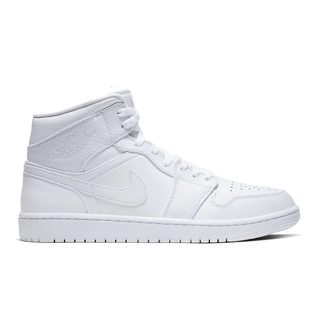 Jordan 1 Mid Triple White - Sneaker Drop